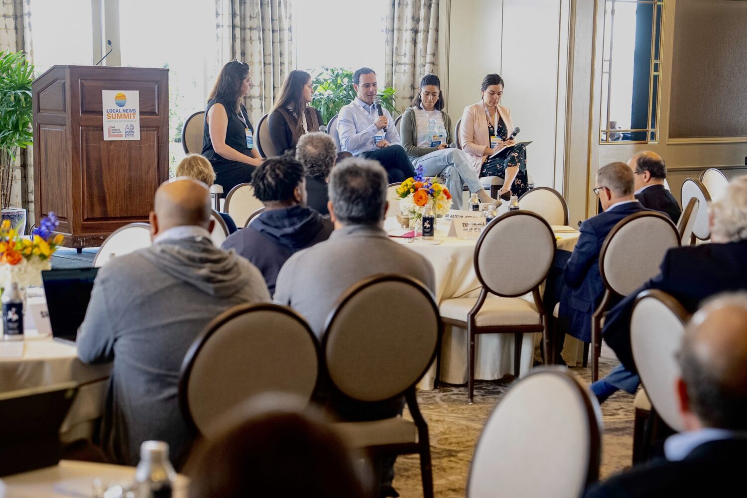 A photo of attendees at the 2025 Local News Summit.