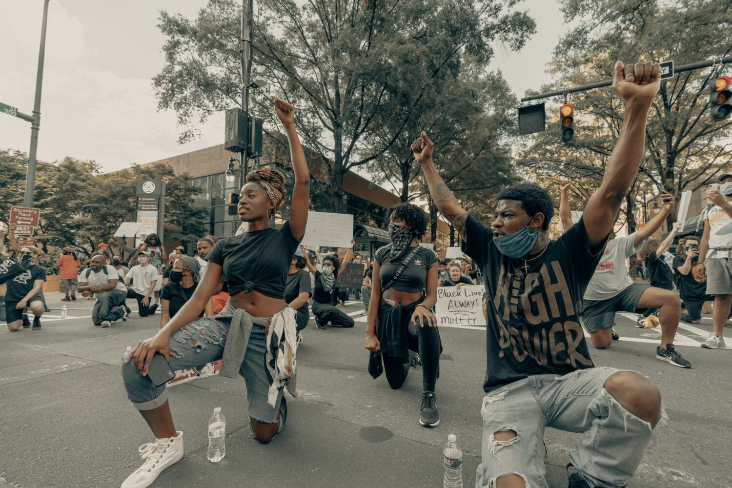 Protestors