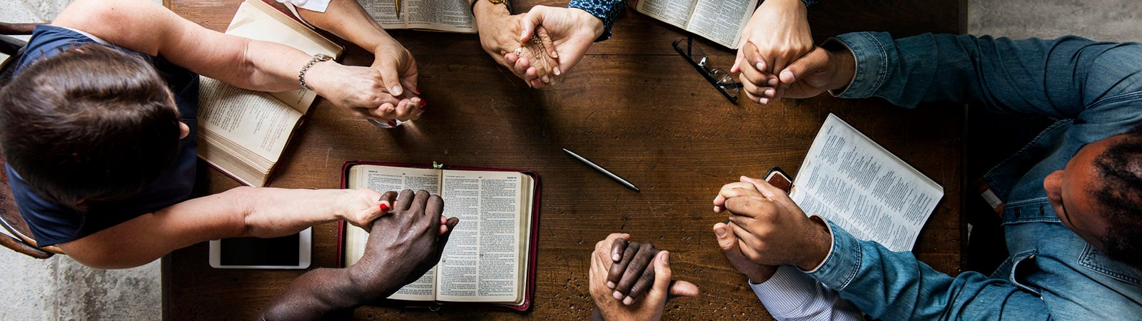 Group in worship