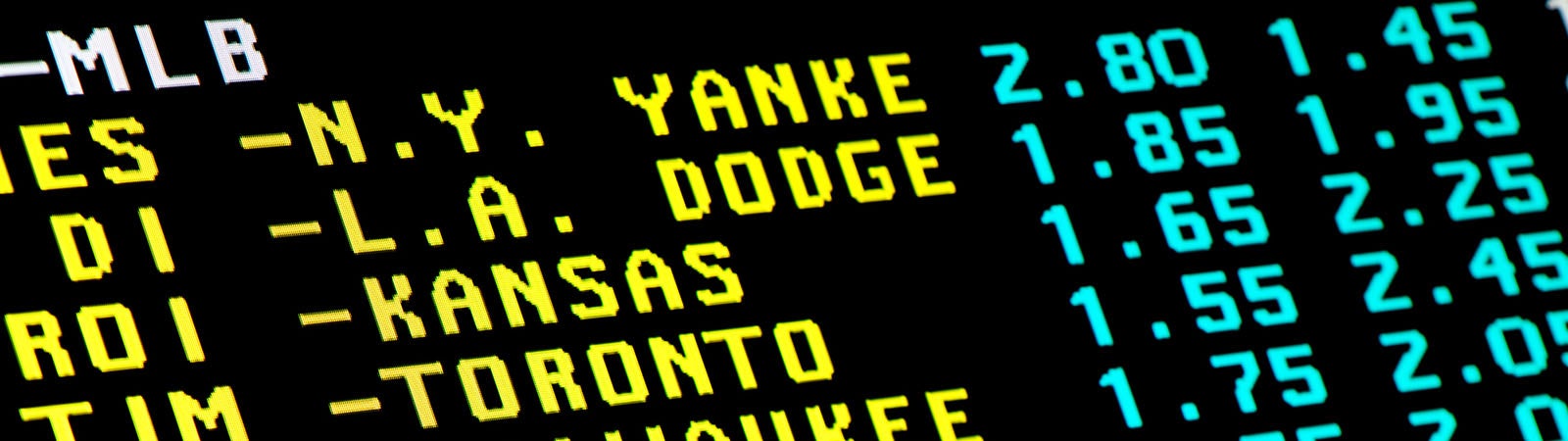 Baseball betting